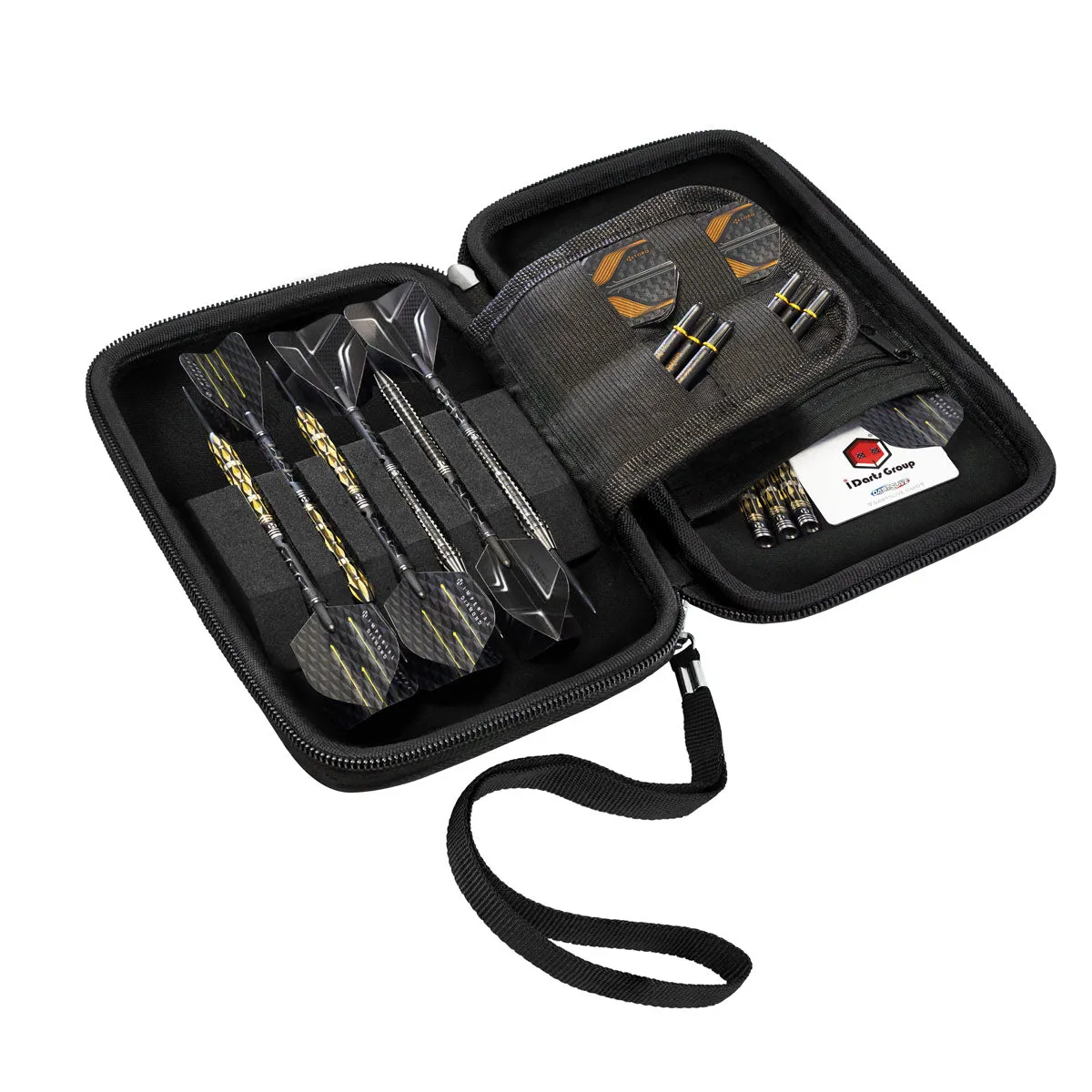 Carbon ST Pro 6 Darts Case by Harrows