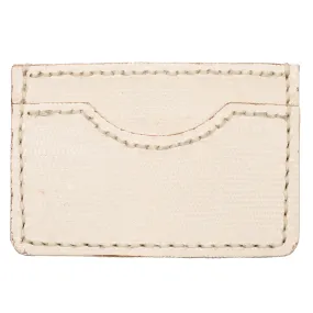 Card Case - Ivory Lizard