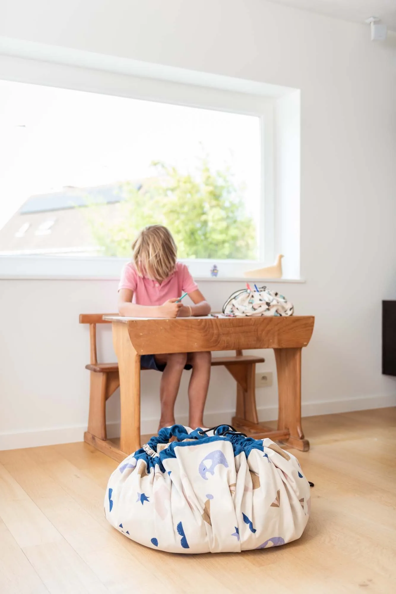 Circus toy storage bag