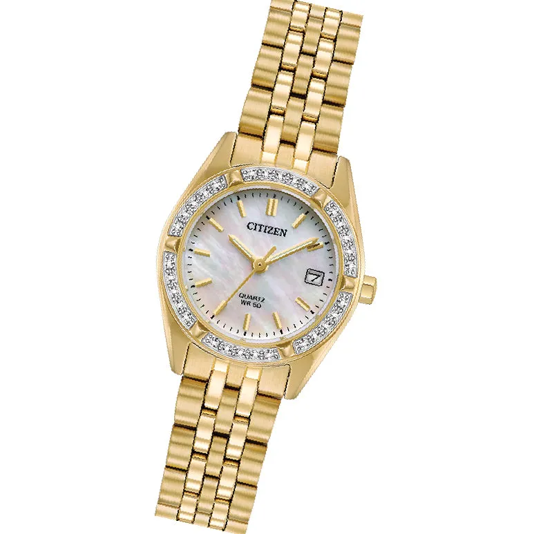 Citizen Crystal Set Ladies Watch