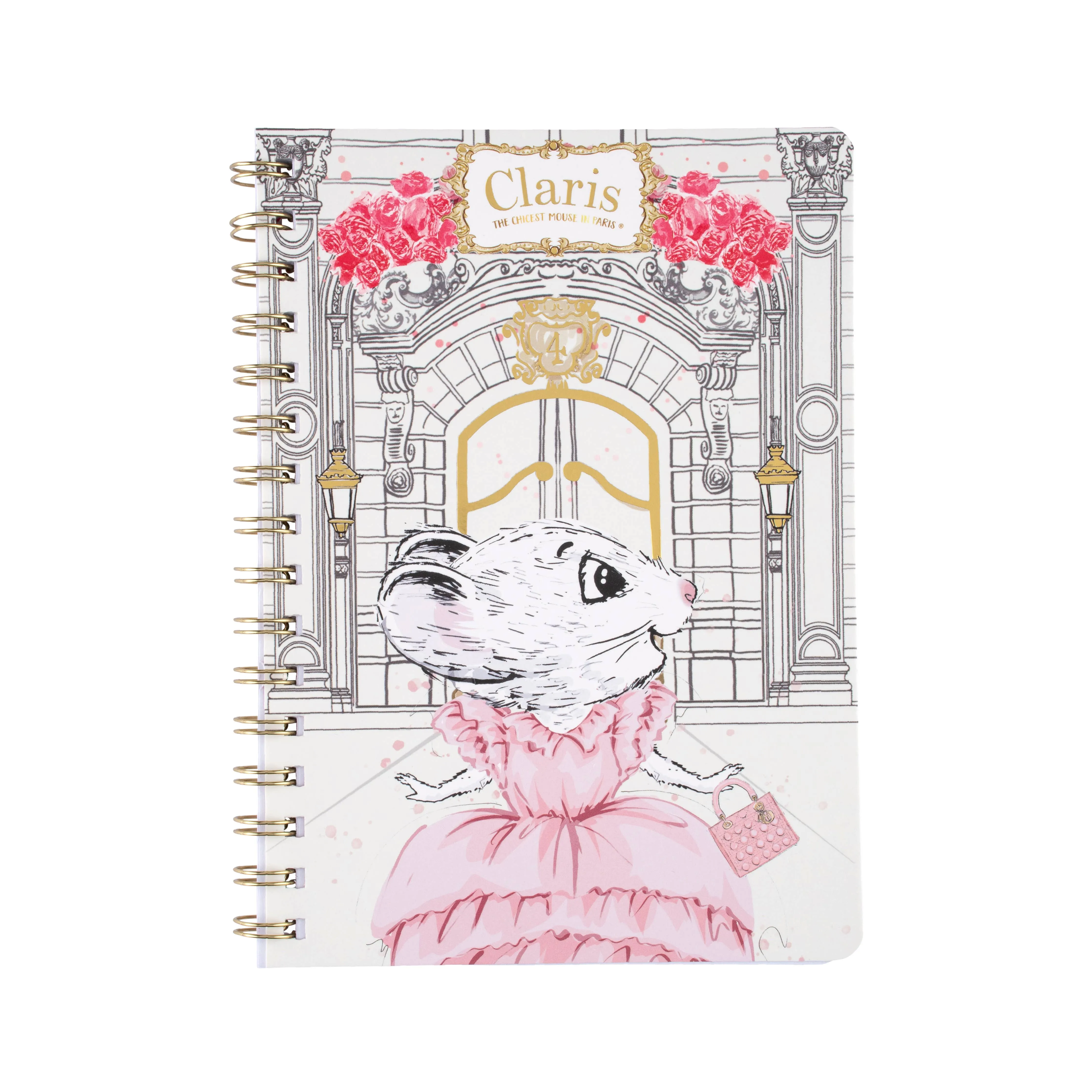 Claris The Chicest Mouse In Paris - Spiral Notebook