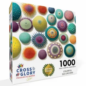 Colorful Sea Urchins - 1000 Piece Jigsaw Puzzle