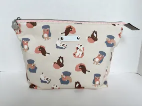 Comfy Cats Large Cosmetics Bag,Toiletry Bag