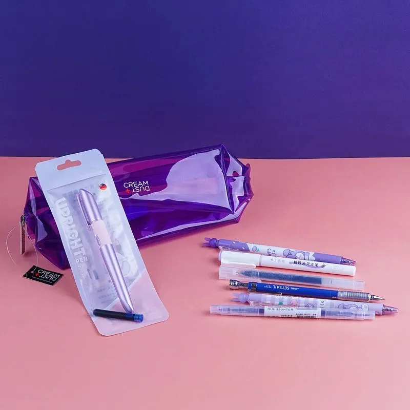 Creamy Purple School Stationery Bundle