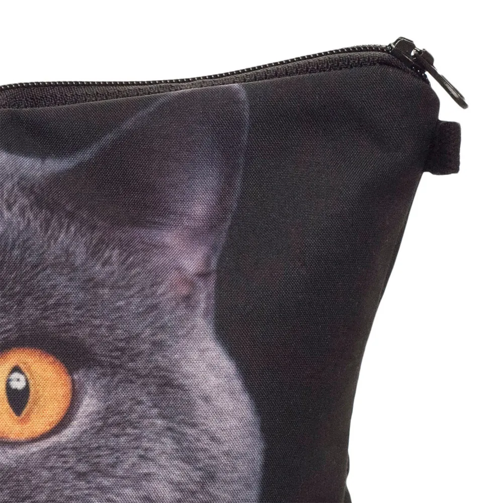 Cute Cat Makeup Case Pencil Pouch