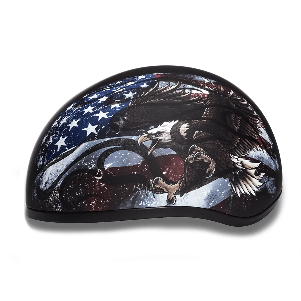 D6-USA D.O.T. DAYTONA SKULL CAP - W/ USA