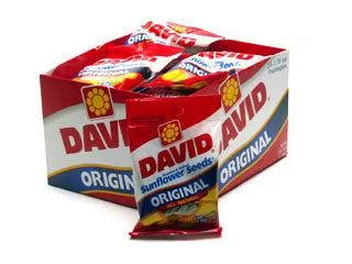 David Original Sunflower Seeds Bags