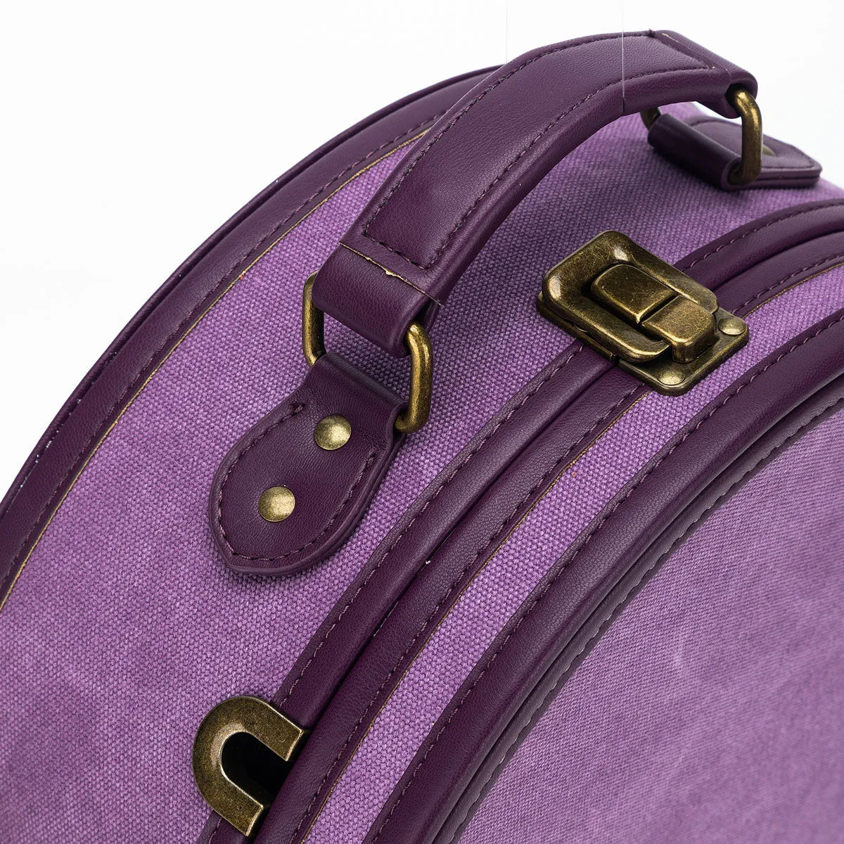 della Q Maker's Hat Box - Plum