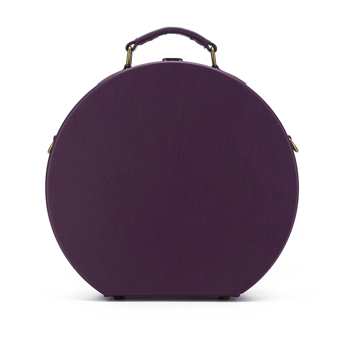 della Q Maker's Hat Box - Plum