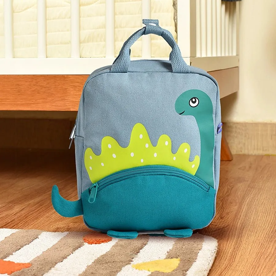 Dinomite Blue Woven Backpack for Kids