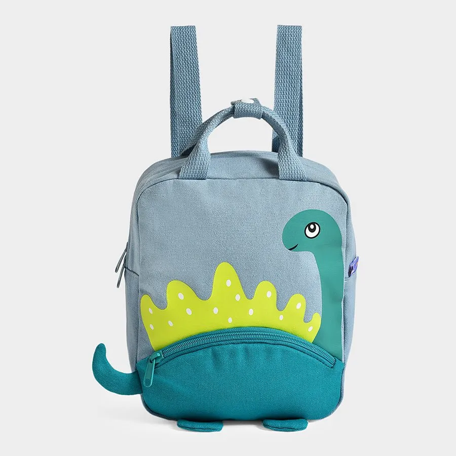 Dinomite Blue Woven Backpack for Kids