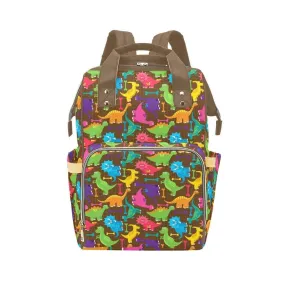 Dinosaur Multifunctional Diaper Backpack Bag