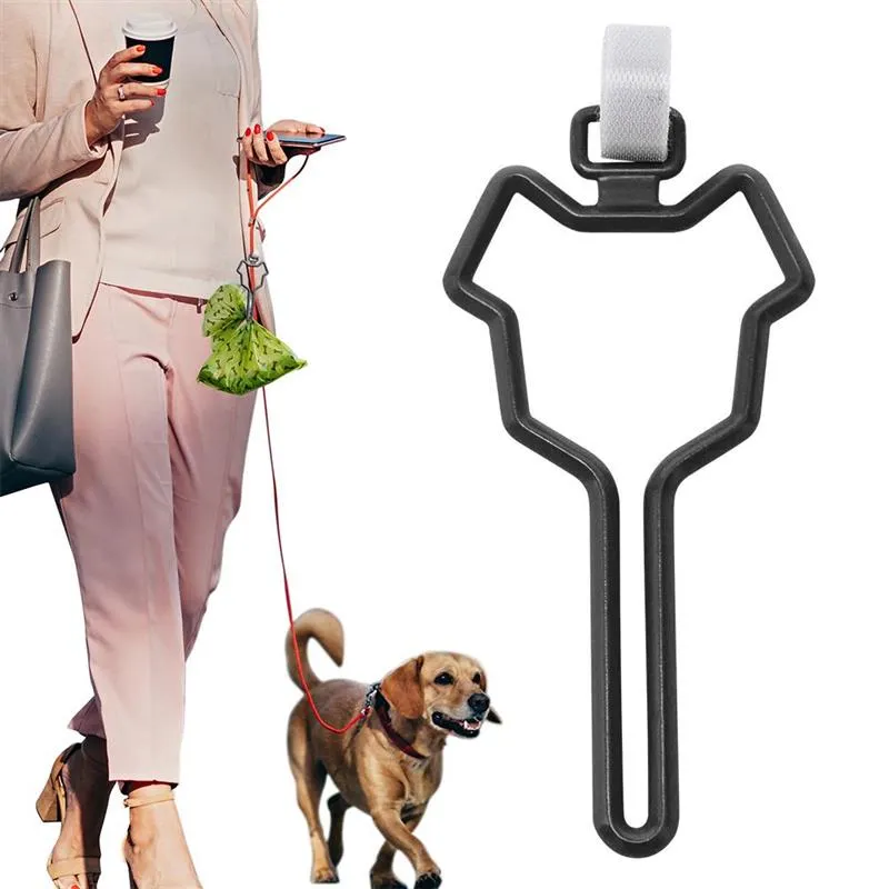 Dog Poop Bag Holder Waste Carrier Pet Supplies Sturdy Durable Dog Traction Rope Distributor Dogs Leash Dispenser Clean Tools