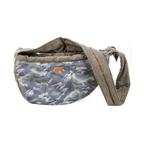 Doglemi Camouflage Pet Sling Bag (Grey)