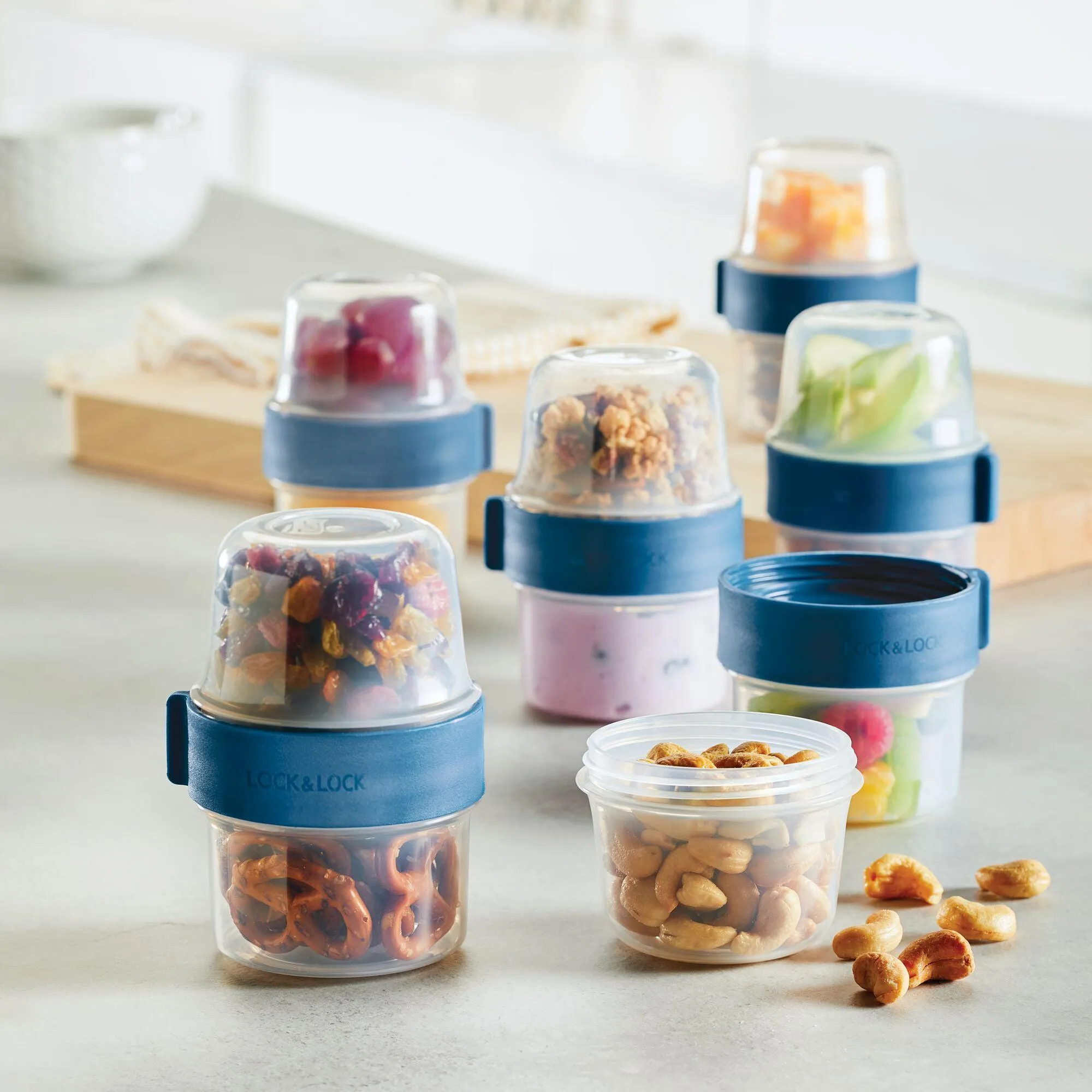 Easy Essentials Twist Two Way Food Storage 12-Piece Container Set