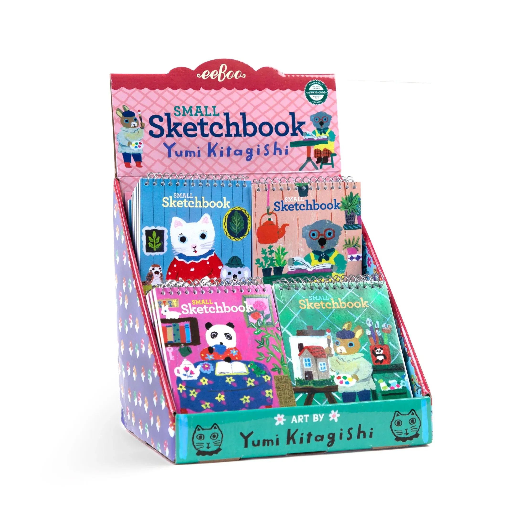 Eeboo | Yumi Kitagishi Mini Sketch Books