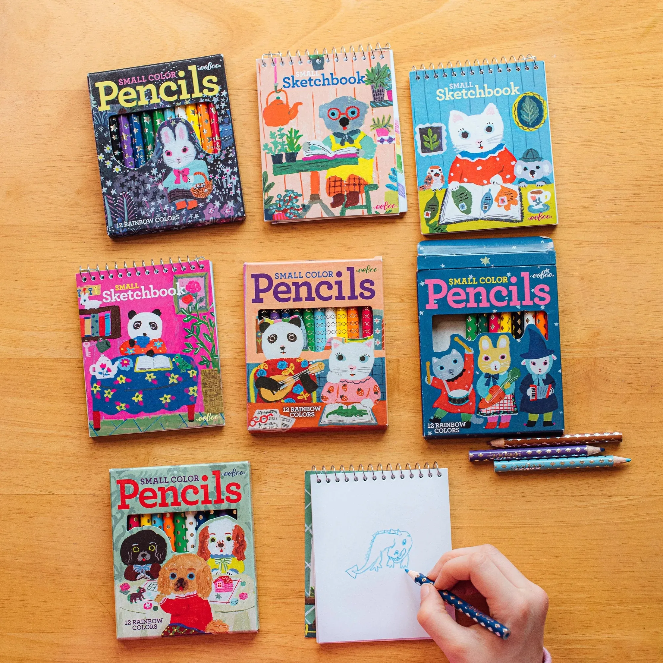 Eeboo | Yumi Kitagishi Mini Sketch Books