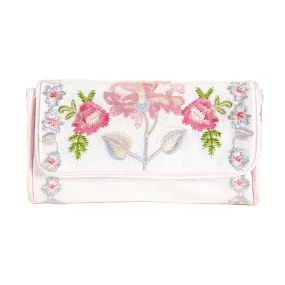 Embroidered Small Make-Up Bag