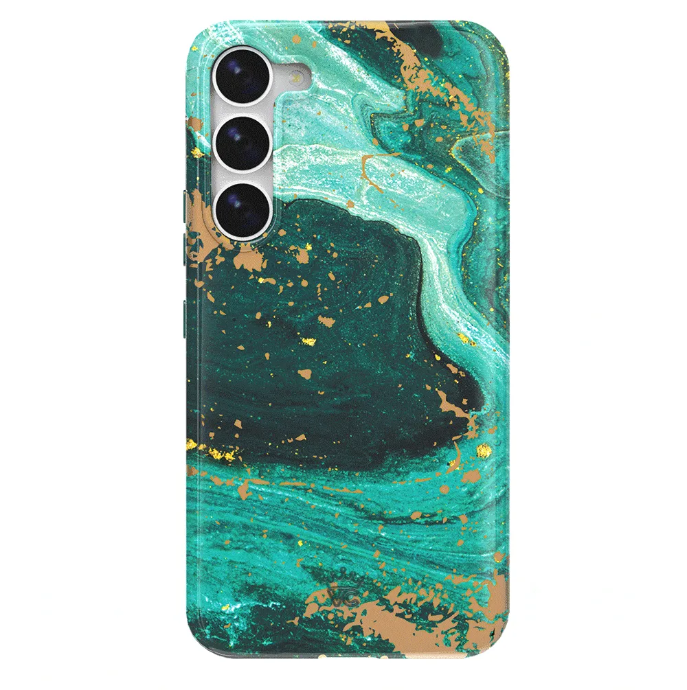 Emerald Marble Samsung Case