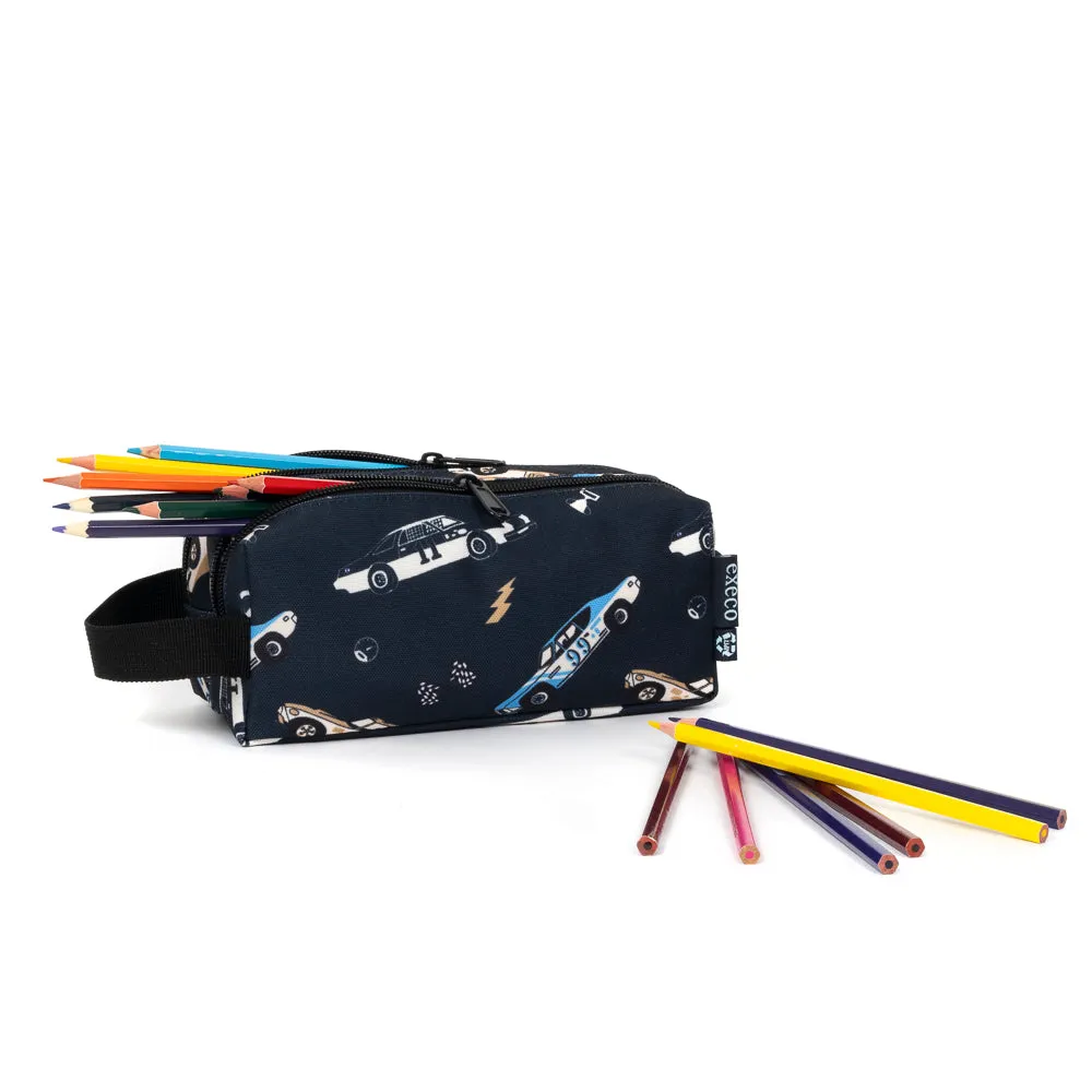 EXECO | CARS 2 COMPARTMENTS PENCIL CASE