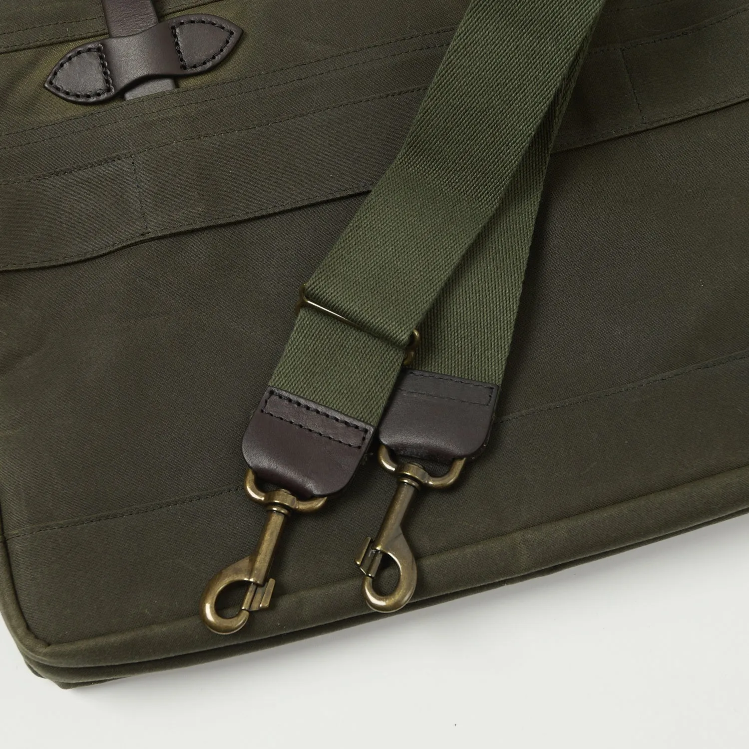 Filson 24-Hour Tin Cloth Briefcase - Otter Green