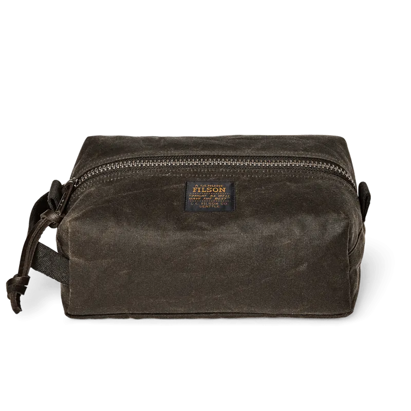 Filson - Tin Cloth Travel Kit - Otter Green