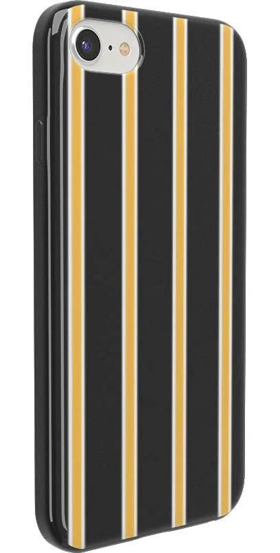 Fine Lines | Mustard Yellow Pinstripe iPhone Case