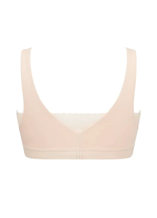 Florence Jersey Nursing Crop Top  - Shell