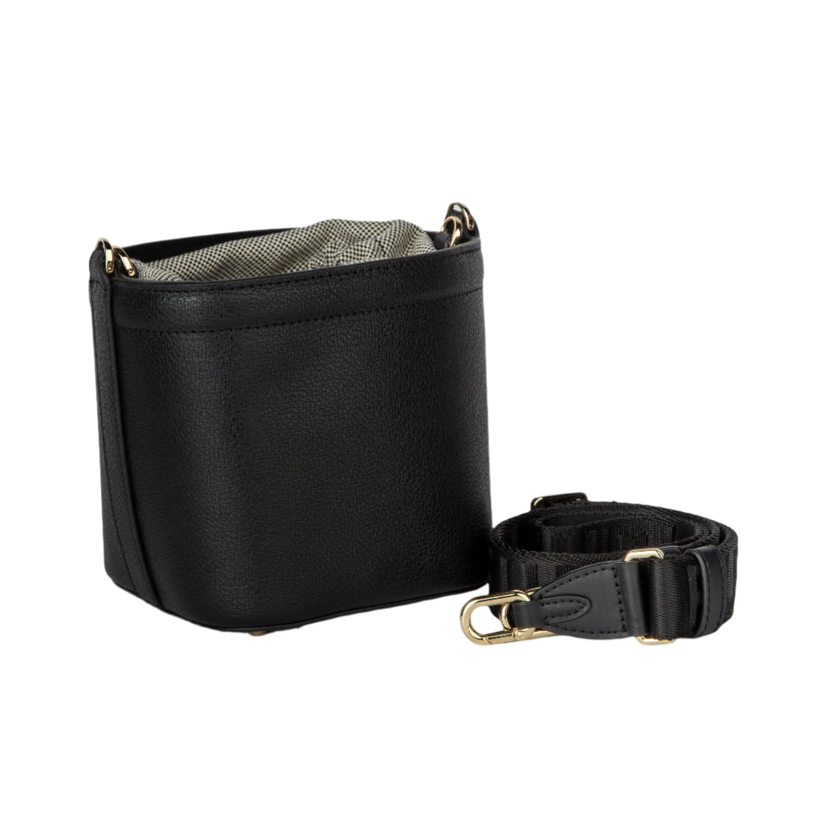 Furla Vertigine Mini Bucket Bag - Black