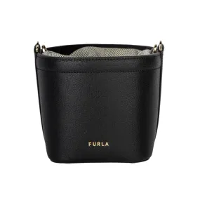 Furla Vertigine Mini Bucket Bag - Black