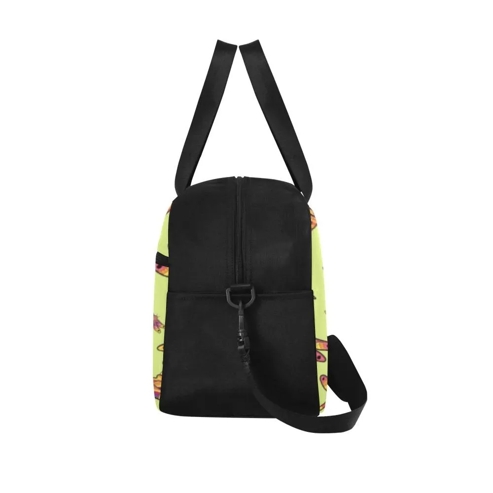 Gathering Lime Fitness Handbag