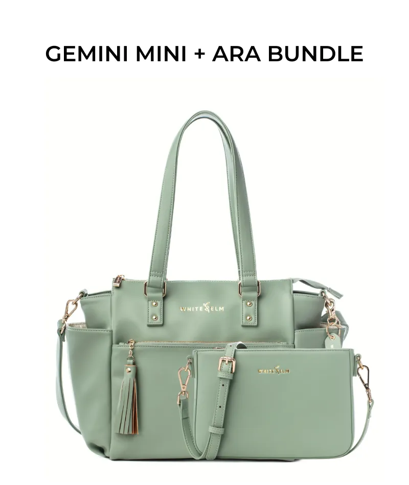 Gemini Mini Convertible Backpack - Seafoam