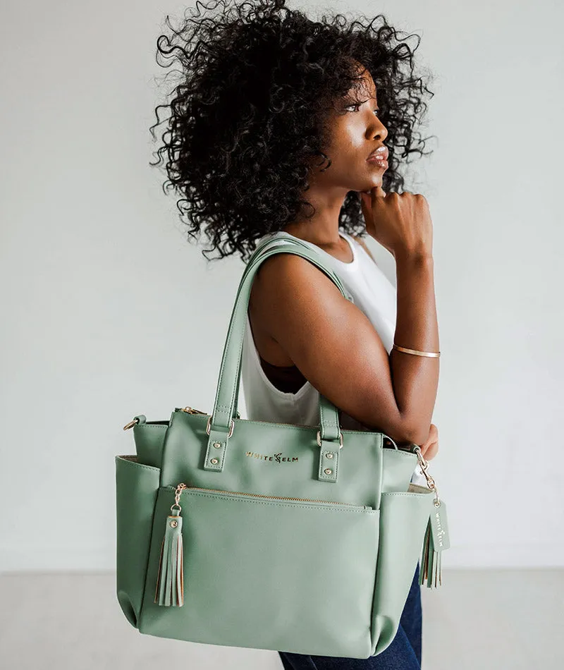 Gemini Mini Convertible Backpack - Seafoam