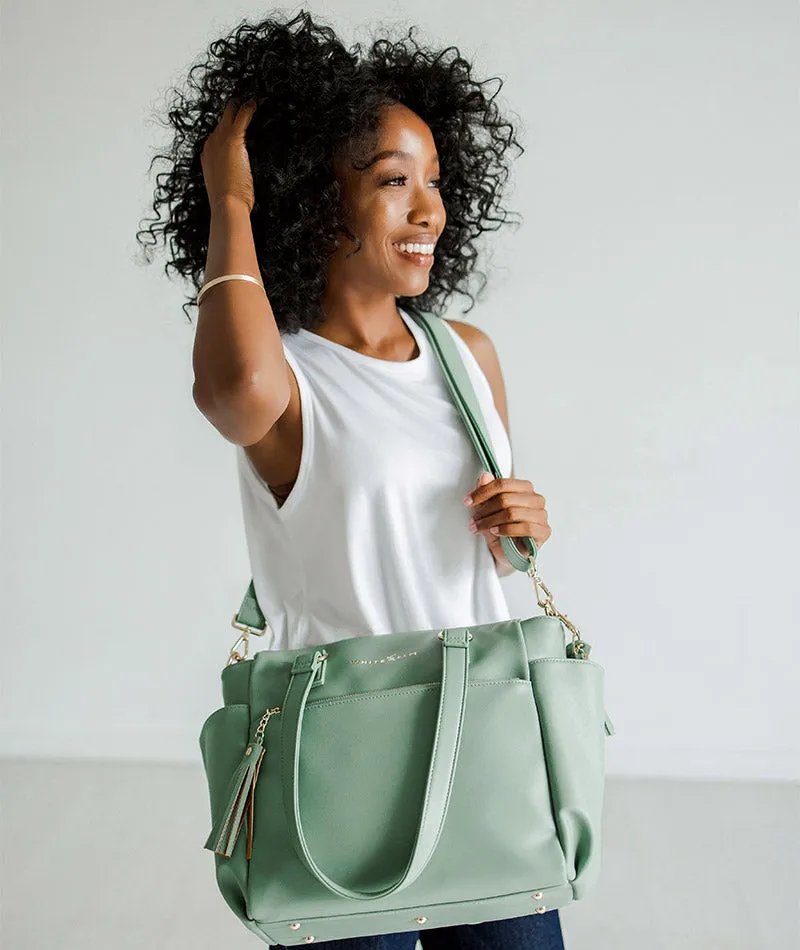 Gemini Mini Convertible Backpack - Seafoam