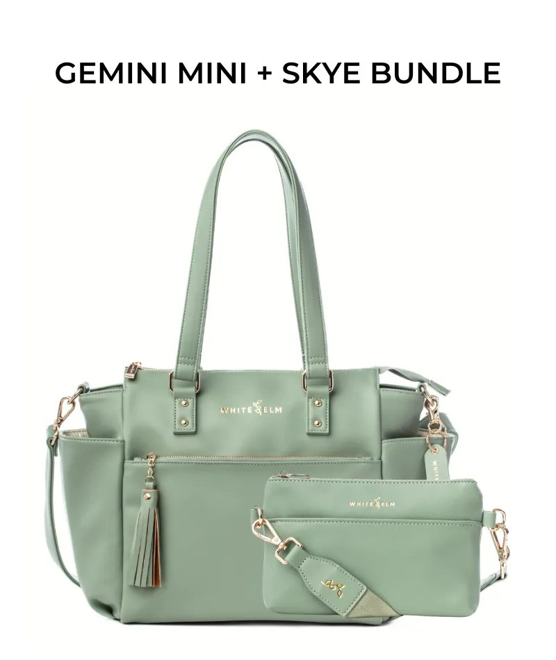 Gemini Mini Convertible Backpack - Seafoam