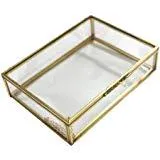 Geometric Rectangular Ring Box Jewelry Box (L)