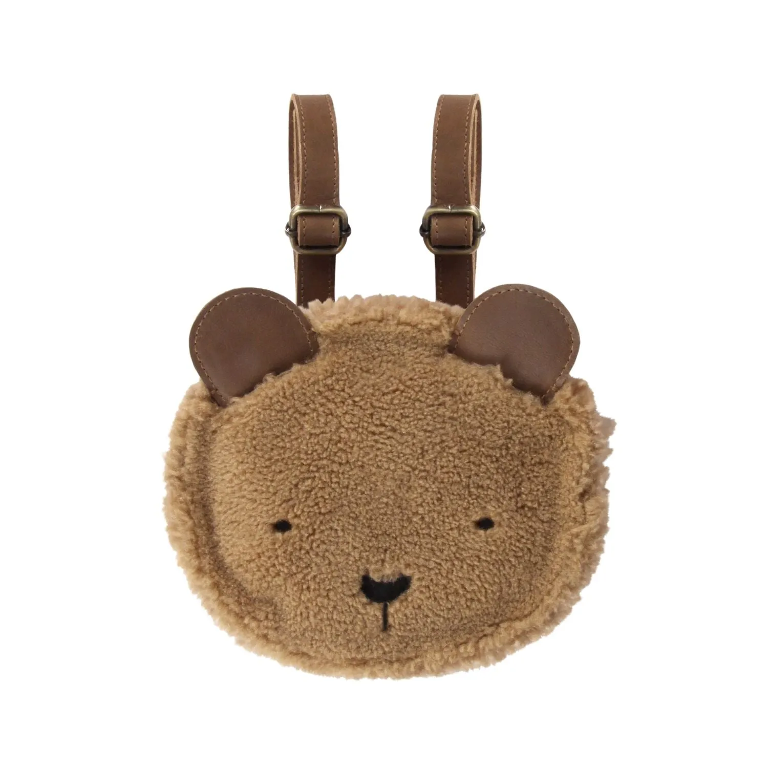 Girls Brown Pugi Bear Backpack