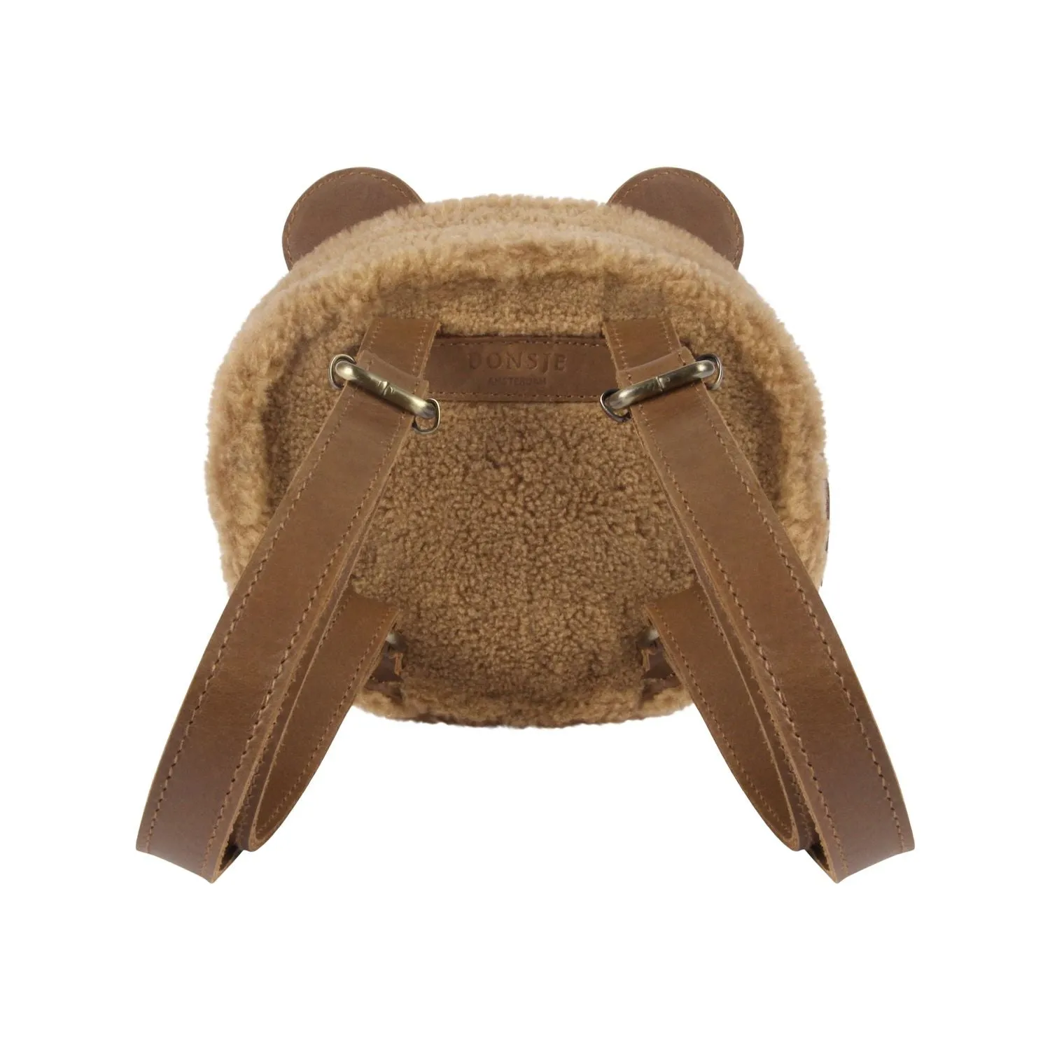 Girls Brown Pugi Bear Backpack