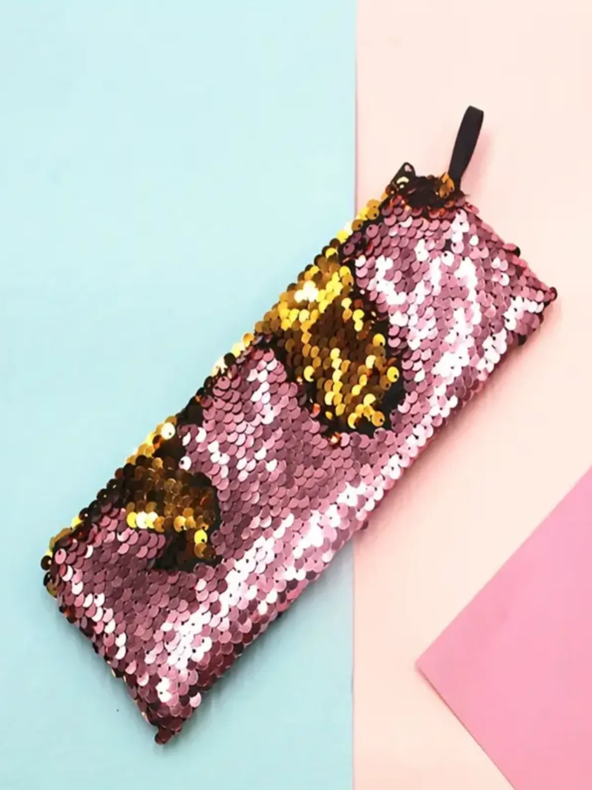 Girls Magic Sequin Pen Bag - Reversible Sequin Pencil Case