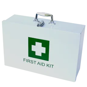 Government Regulation 7 First Aid Kit in Metal Wall Mountable Case