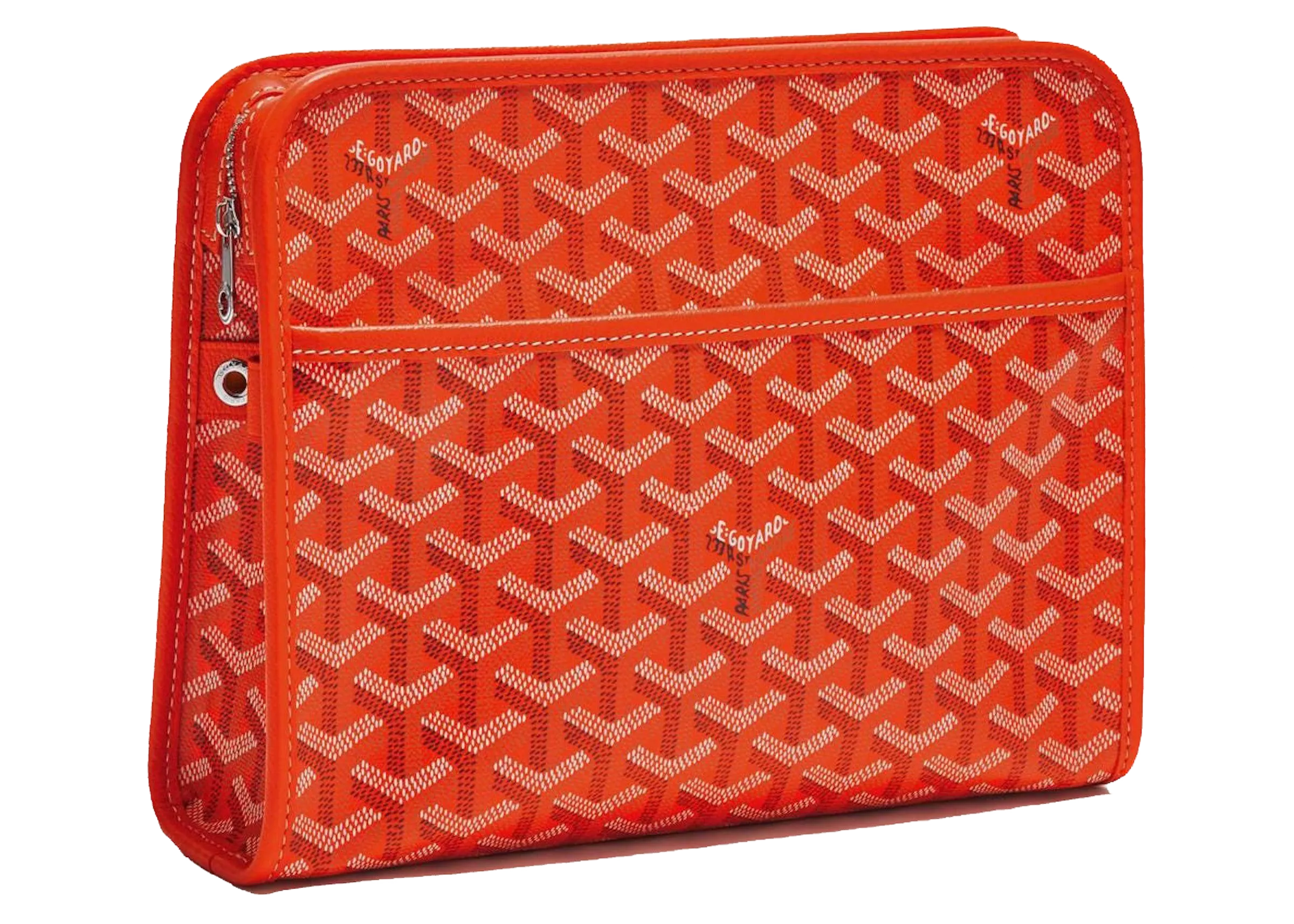 Goyard Jouvence Toiletry Bag "MM Orange"