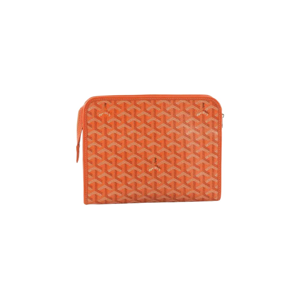 Goyard Jouvence Toiletry Bag "MM Orange"