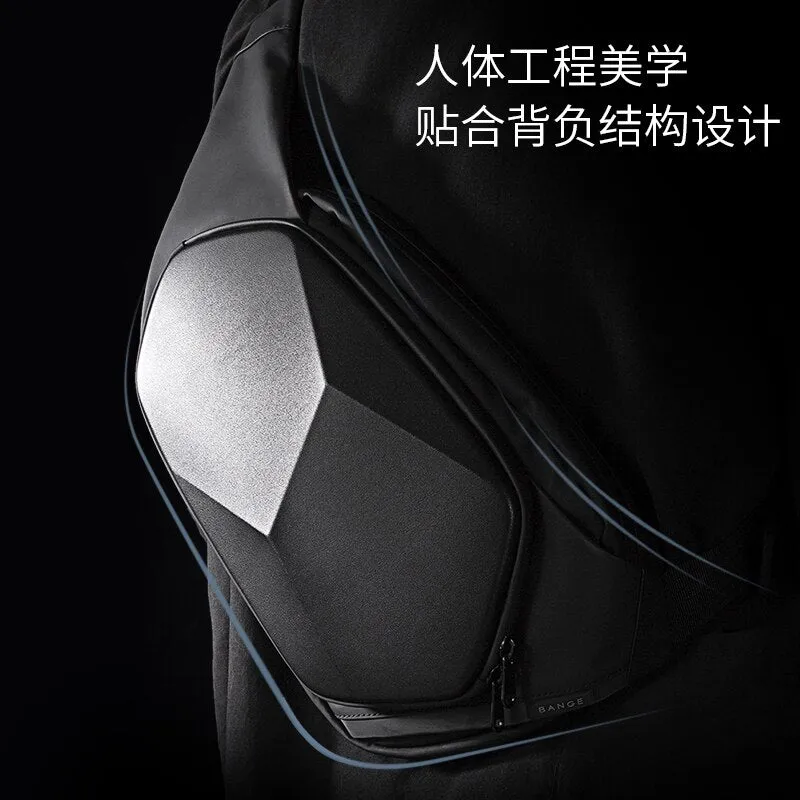 Hard Shell Sling Crossbody Bag Anti-theft Crossbody Bag for Men Waterproof Short Trip Chest Bag