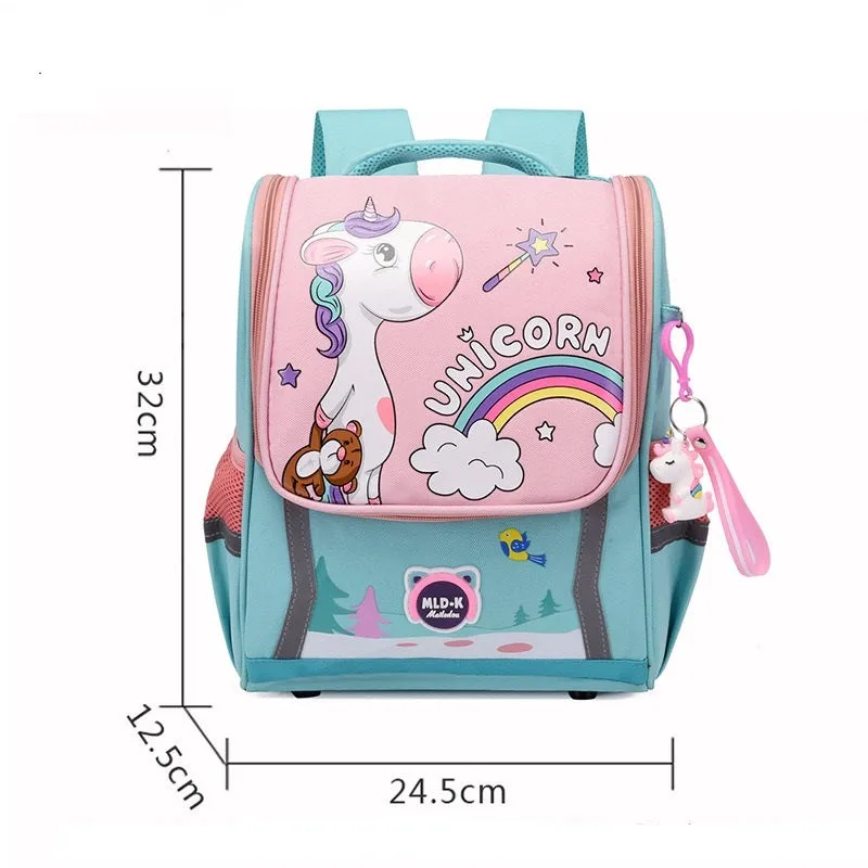 High Quality Large Capacity Unicorn Kids School Bag