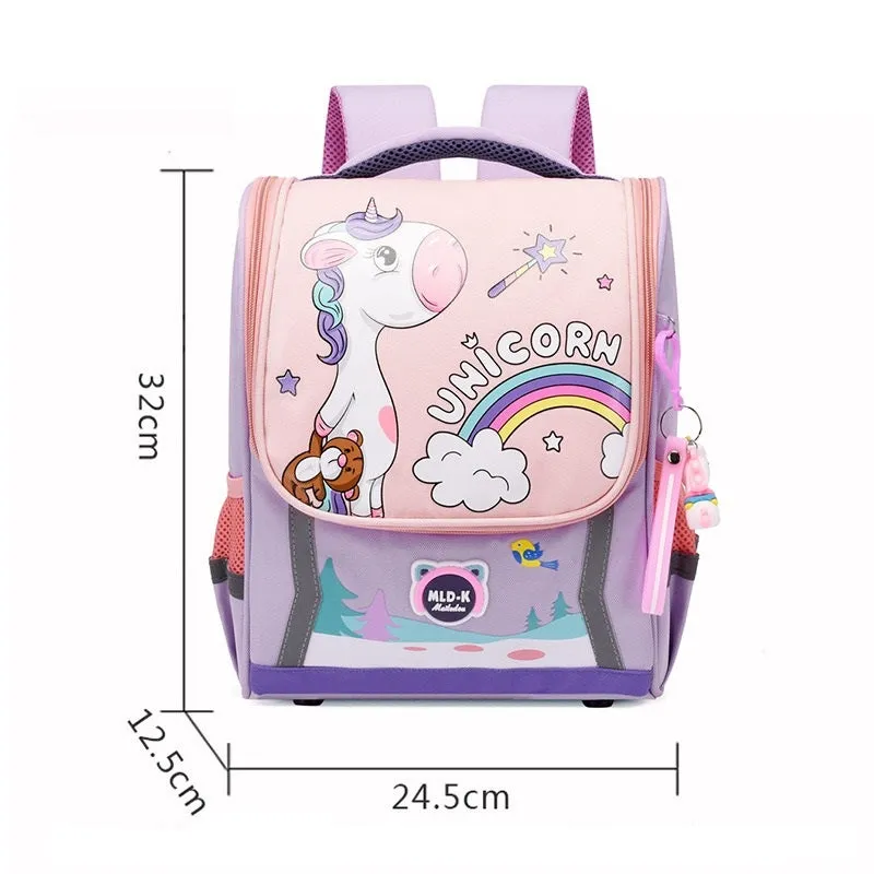 High Quality Large Capacity Unicorn Kids School Bag