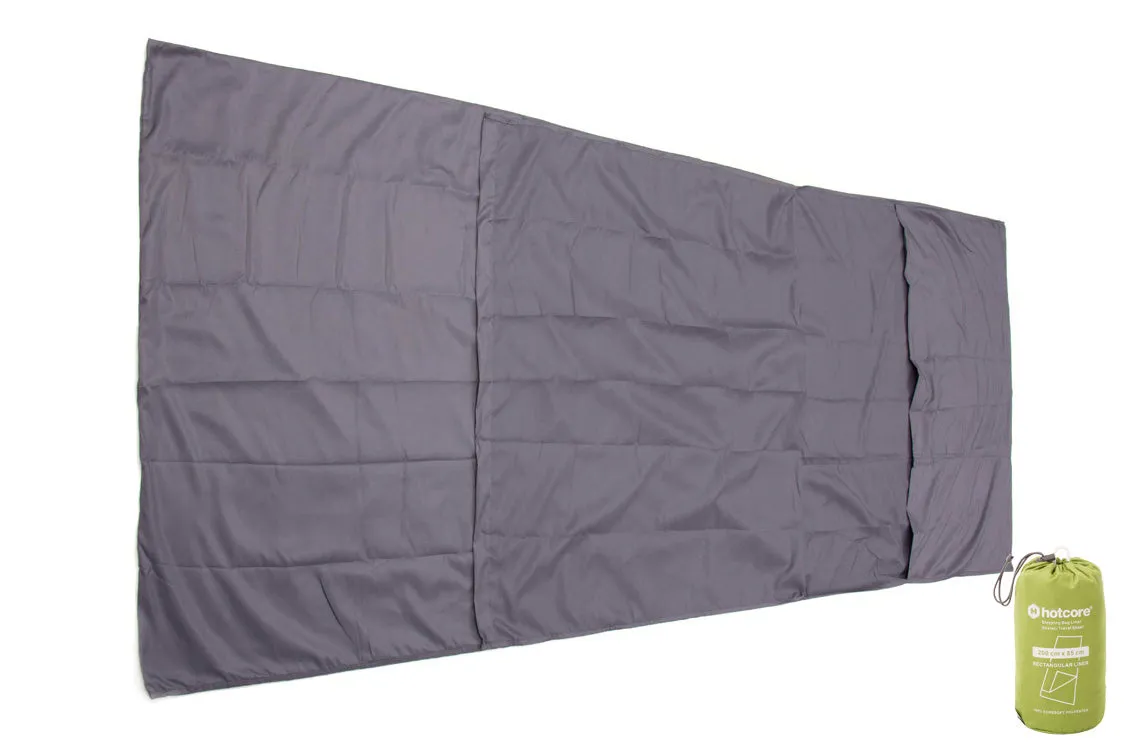 Hotcore - Soft-Touch Sleeping Bag Liner or Hostel Travel Sheet