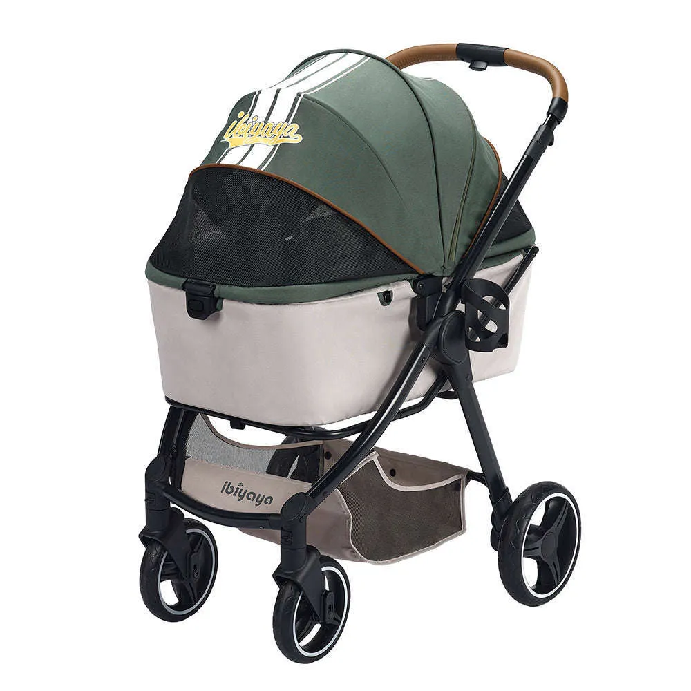 Ibiyaya Retro Luxe Large Pet Stroller