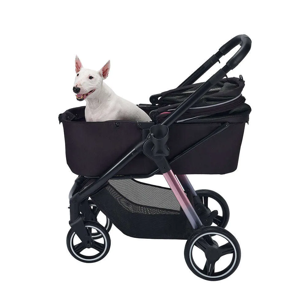 Ibiyaya Retro Luxe Large Pet Stroller