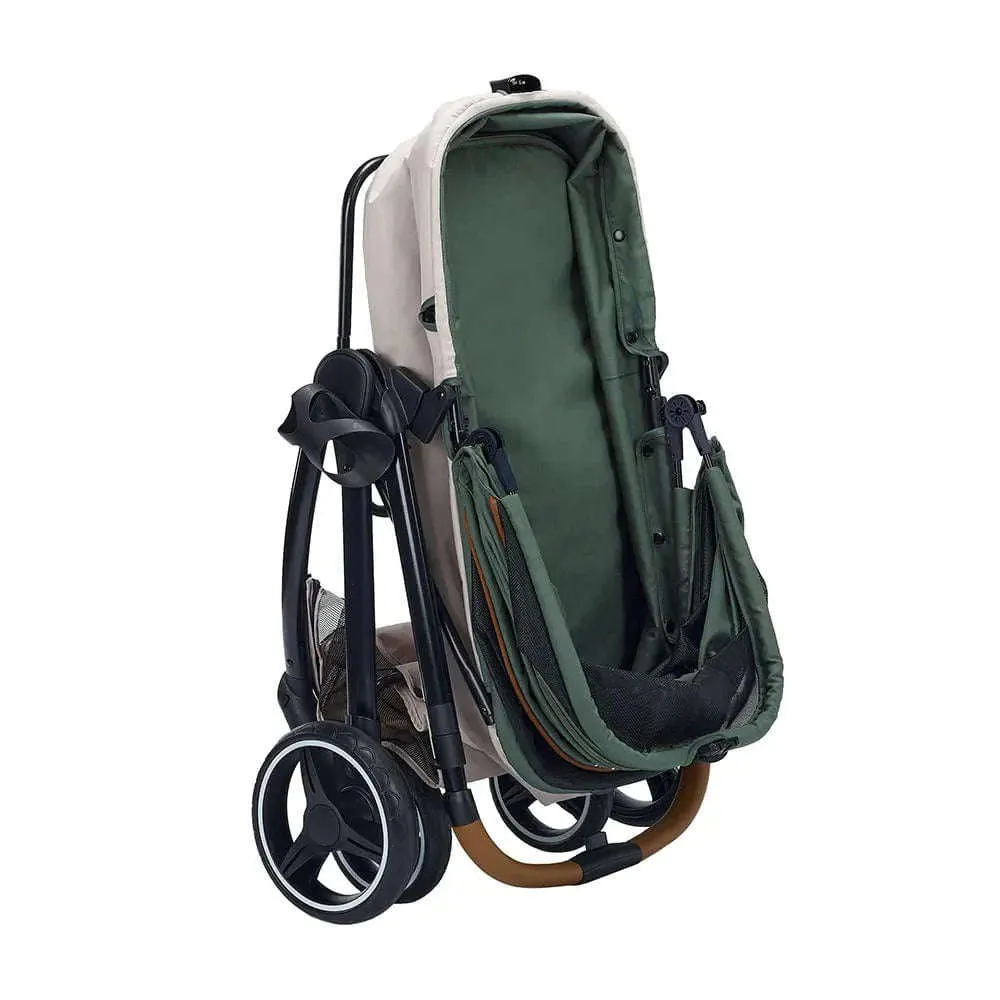 Ibiyaya Retro Luxe Large Pet Stroller