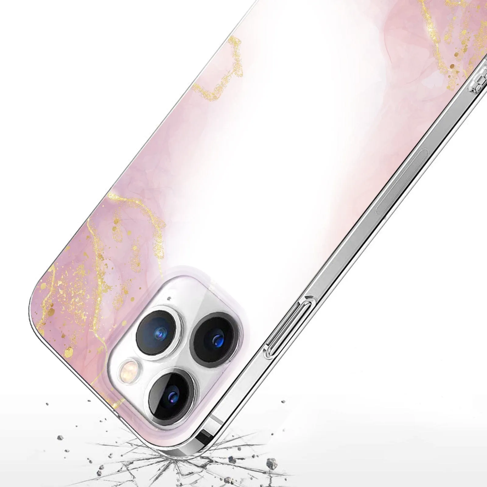 Inspire Series Pink Marble Case - iPhone 15 Pro - CP00464